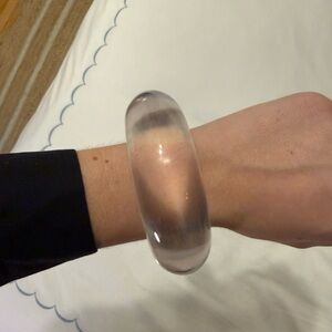Clear Acrylic Bracelet